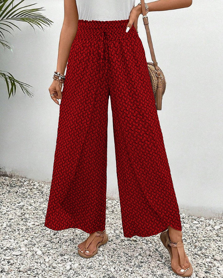 Sapphira | Pantalon large imprimé pour femme