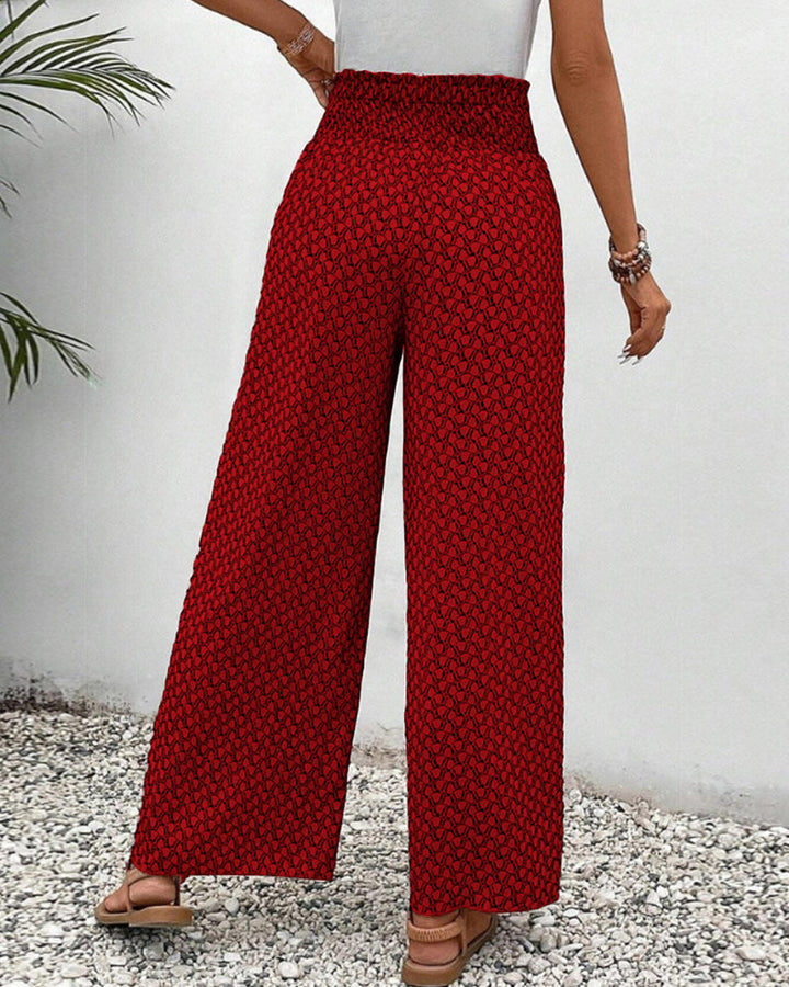 Sapphira | Pantalon large imprimé pour femme