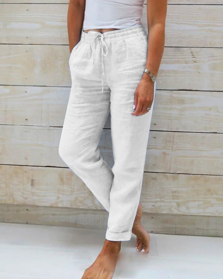 Pantalon Esteralda avec taille élastiqué
