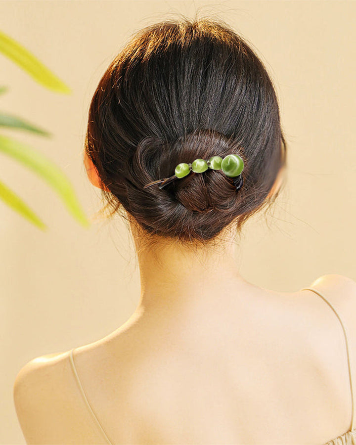 Barrette Élégante Pour Coiffures Vers L’Arrière