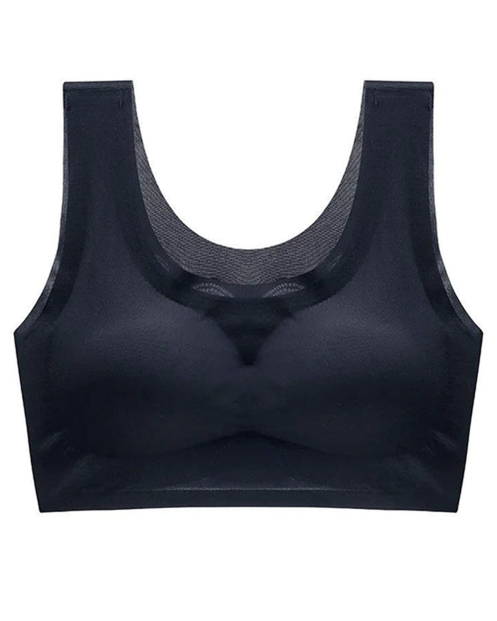 Soutien-gorge confort en soie de glace ultra-mince taille plus
