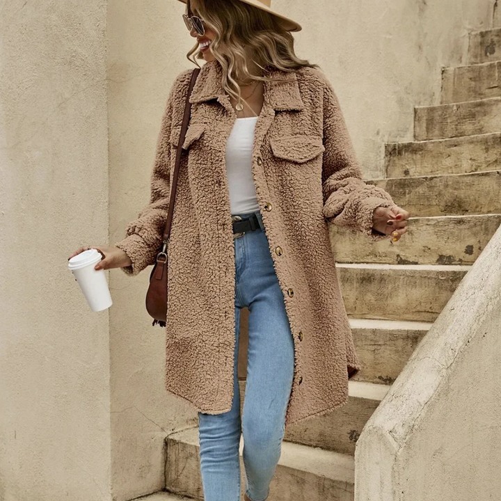 Amathis | Manteau cardigan confortable et élégant pour femme