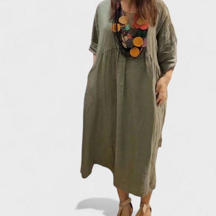 Inès | Robes en coton et lin