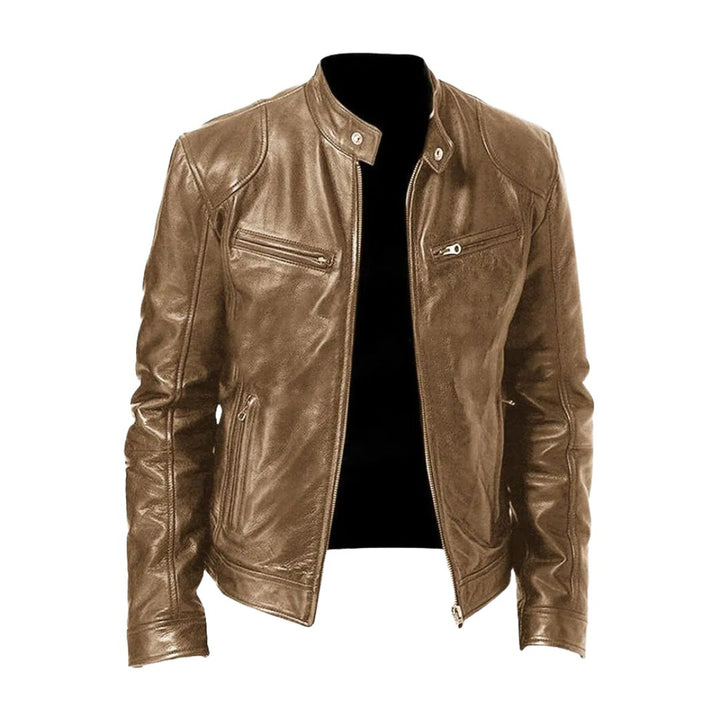 Hugo | Veste en cuir décontractée