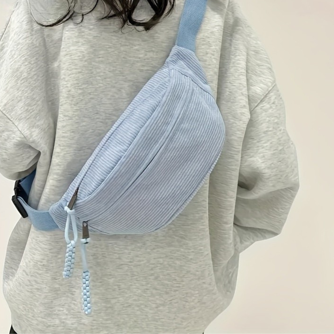 Alix | Sac porté épaule Velours côtelé