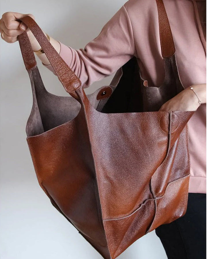 Sacs à main en cuir grande capacité pour femme