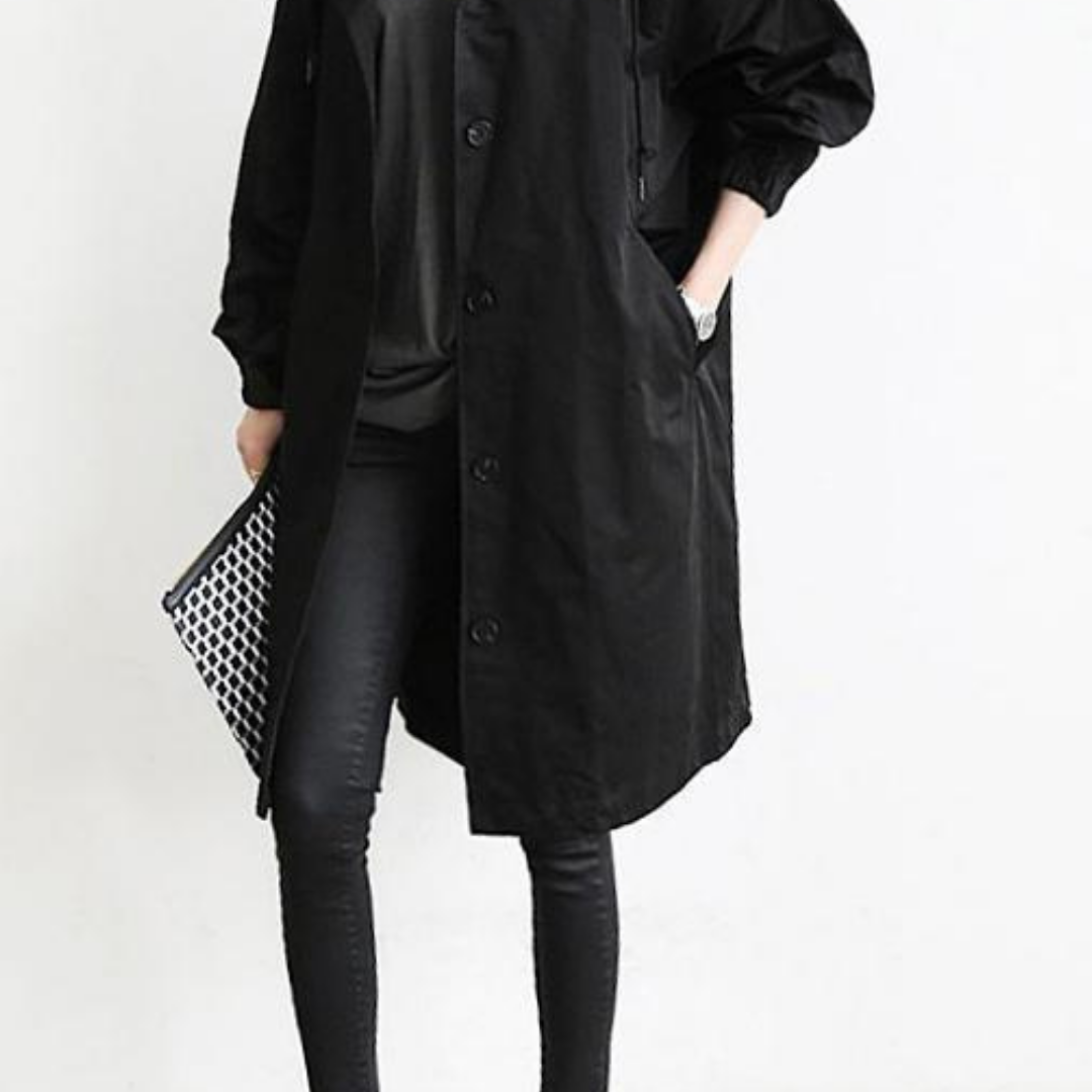 Geoffrey | Manteau long imperméable pour femme