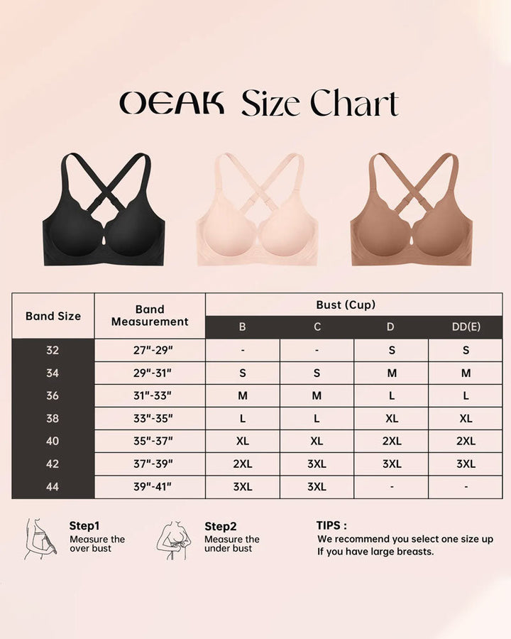 Soutien-Gorge Respirant Sans Couture Couverture Totale Quotidien