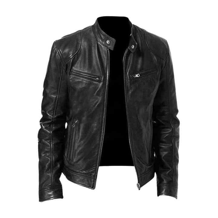 Hugo | Veste en cuir décontractée