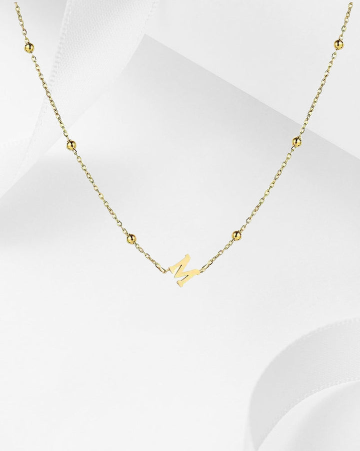 Collier exquis de 26 lettres