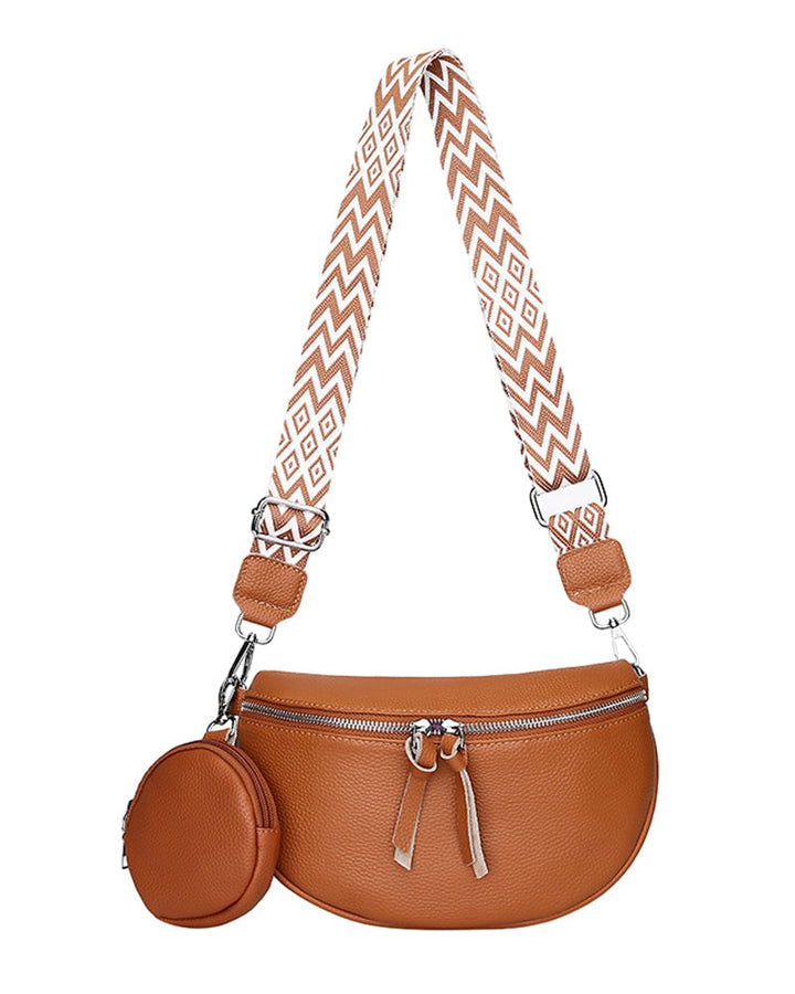 Sac à bandoulière en cuir pour femme