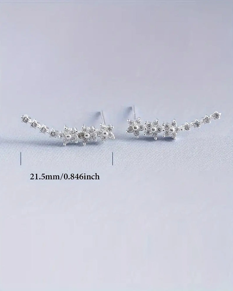 Boucles d'oreilles étoiles douces et élégantes