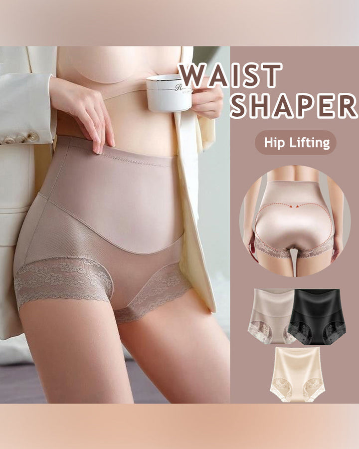 Sous-Vêtements Soyeux Haute Taille Galbant