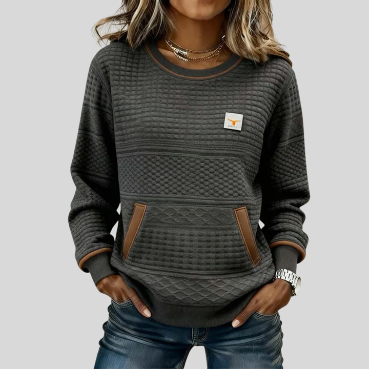 Alix | Pull Colorblock Doux