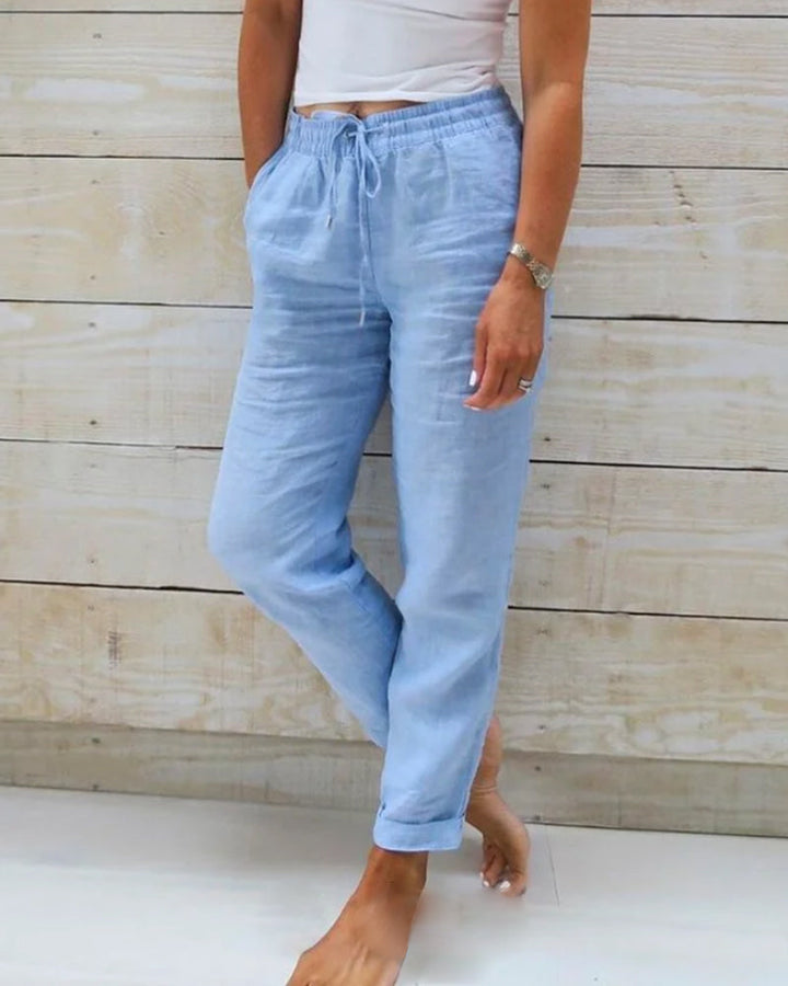 Pantalon Esteralda avec taille élastiqué
