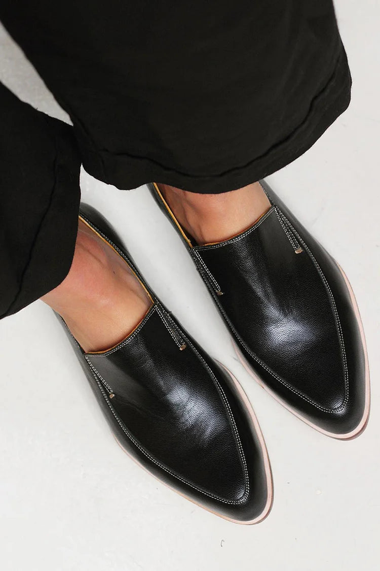 Thalia - Mocassins Minimalistes Sculptés