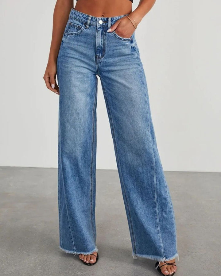 Liliane | Pantalon taille haute pour femme