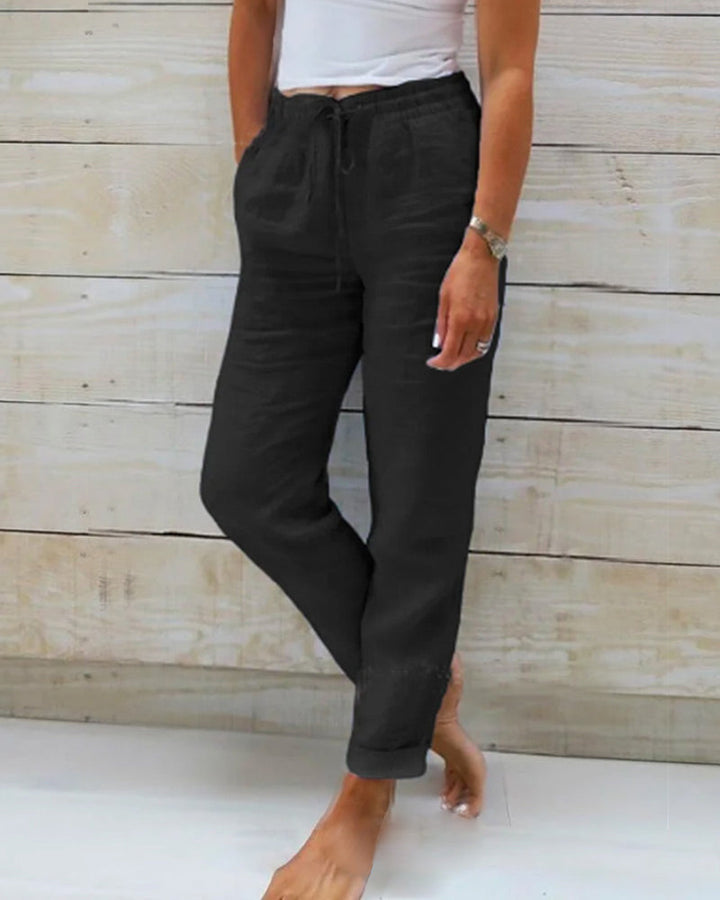 Pantalon Esteralda avec taille élastiqué