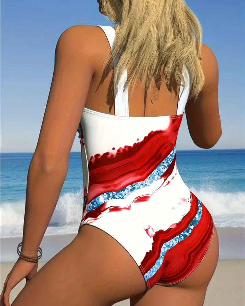 Bikini One Piece Imprimé