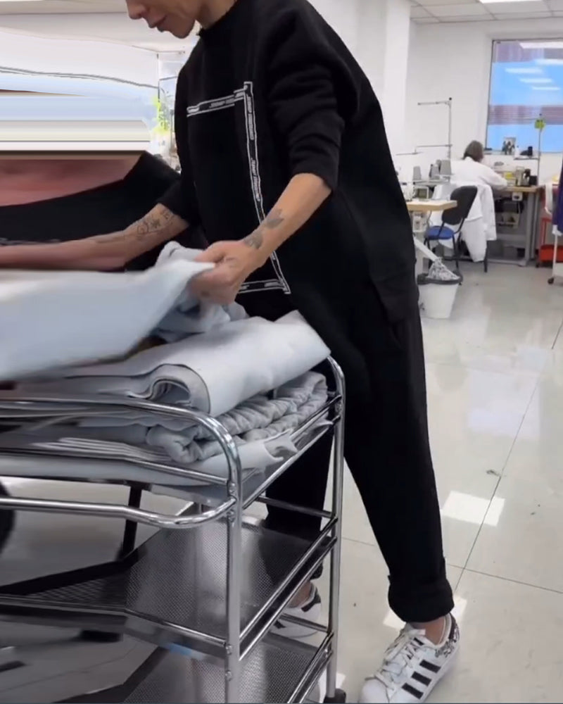 Costume Décontracté à La Mode Ample Et Confortable