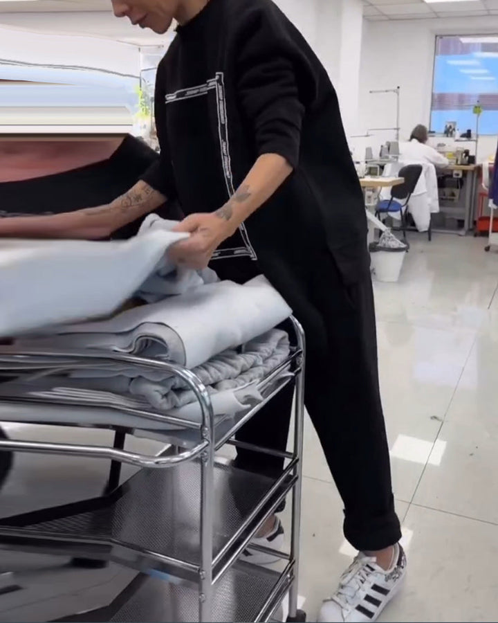Costume Décontracté à La Mode Ample Et Confortable