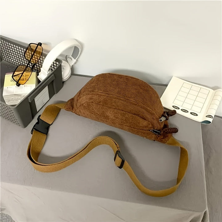 Alix | Sac porté épaule Velours côtelé