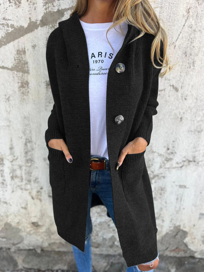 Chloé | Cardigan Long de la Ligne Élégante