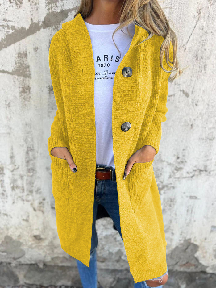 Chloé | Cardigan Long de la Ligne Élégante
