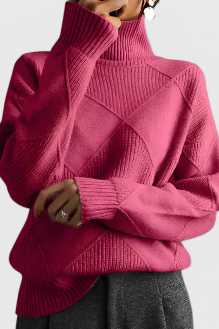 Chloé | Pull Doux à Col Roulé