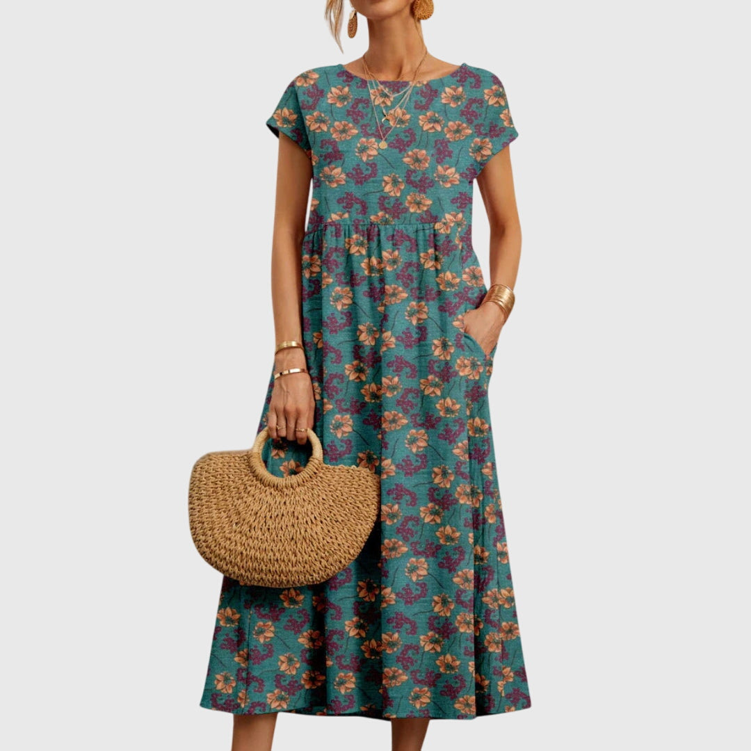Juliette | Robe Florale Élégante