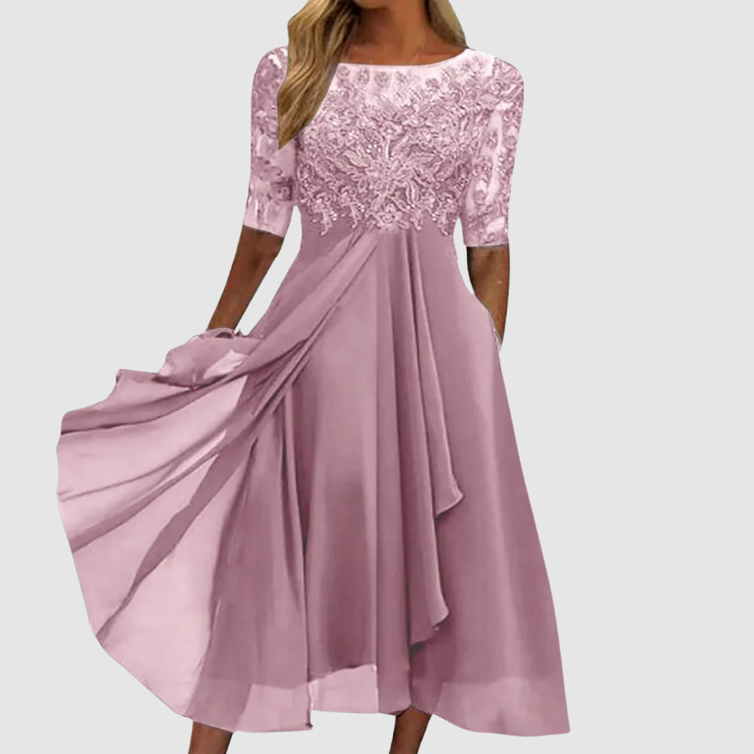 Margaux | Robe en dentelle élégante