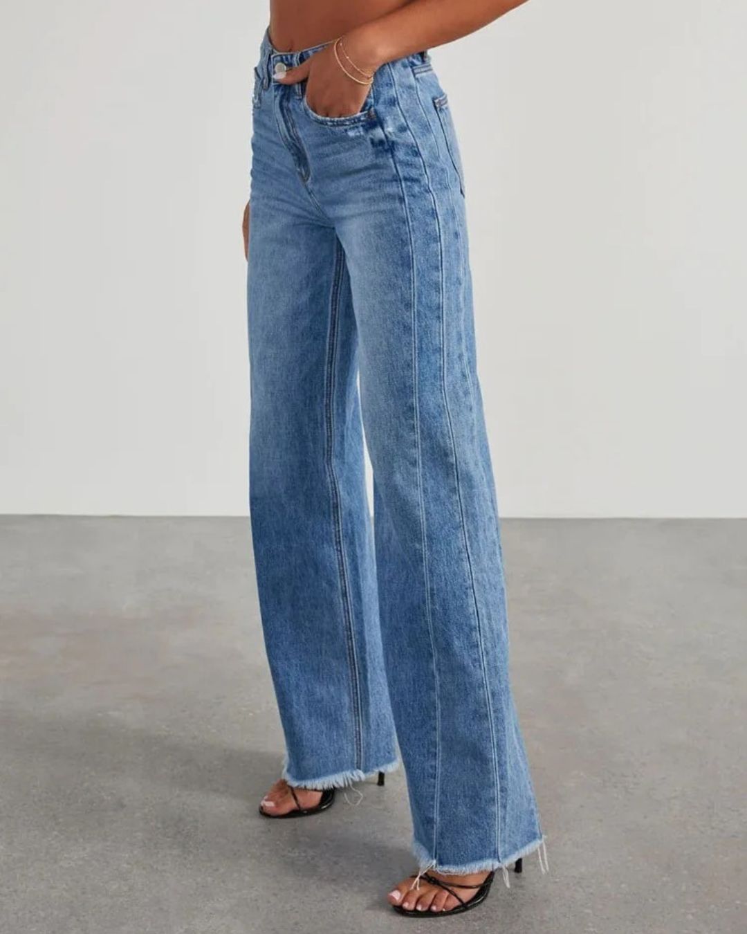 Liliane | Pantalon taille haute pour femme