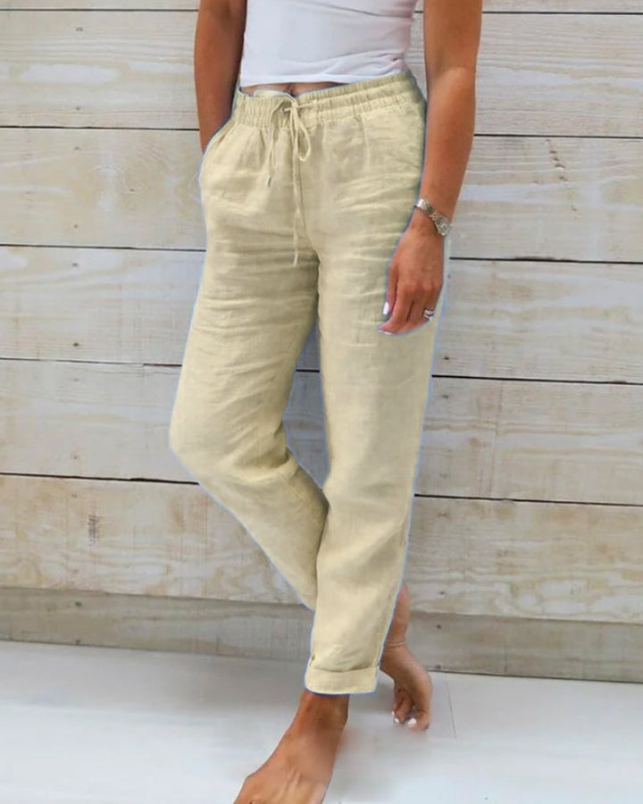 Pantalon Esteralda avec taille élastiqué