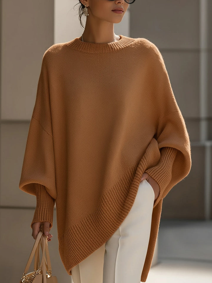 Alix | Pull Oversized en Coton et Acrylique Mélangés