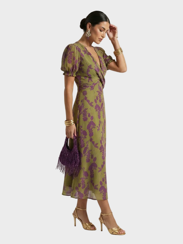 Chloé | Robe Midi Fleurie