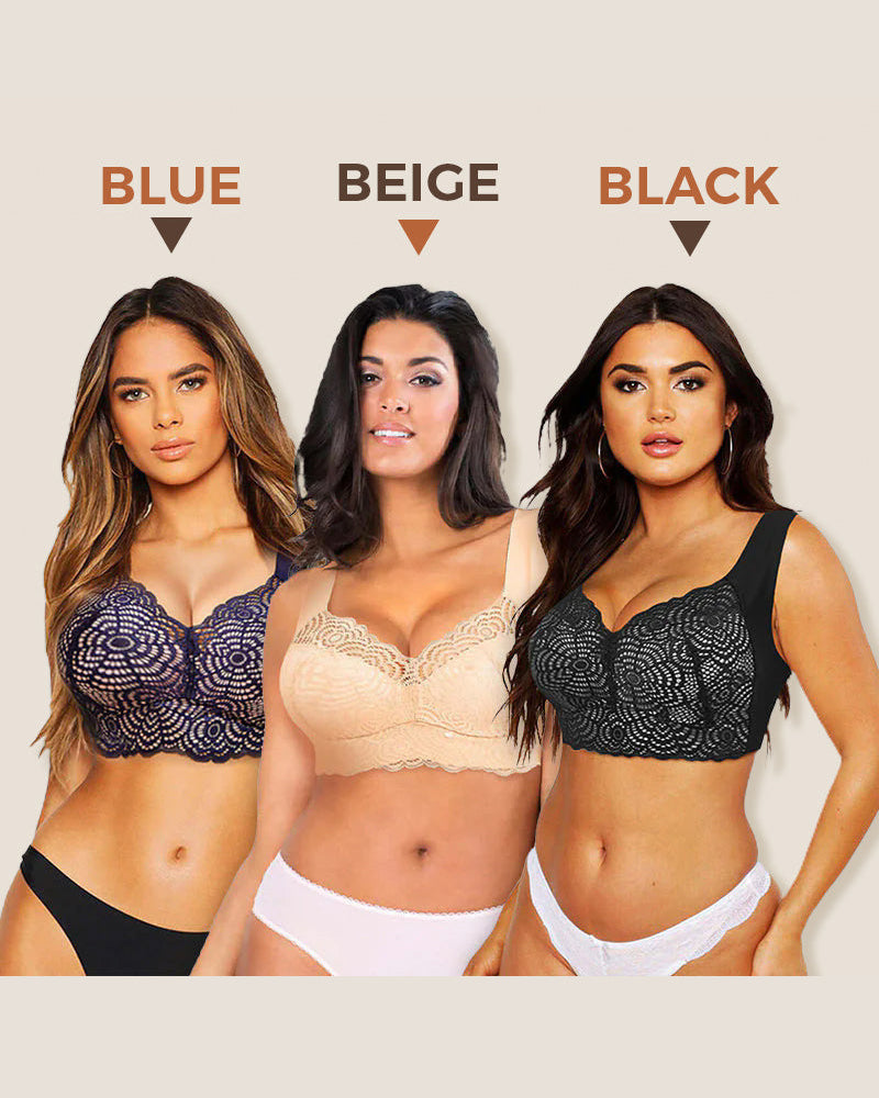 🤩DERNIER JOUR DES SOLDES 🔥Soutien-gorge en dentelle grande taille – Maintien & soutien ultimes