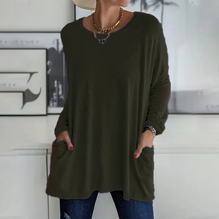 Thais | Tunique oversize à poches pour femme