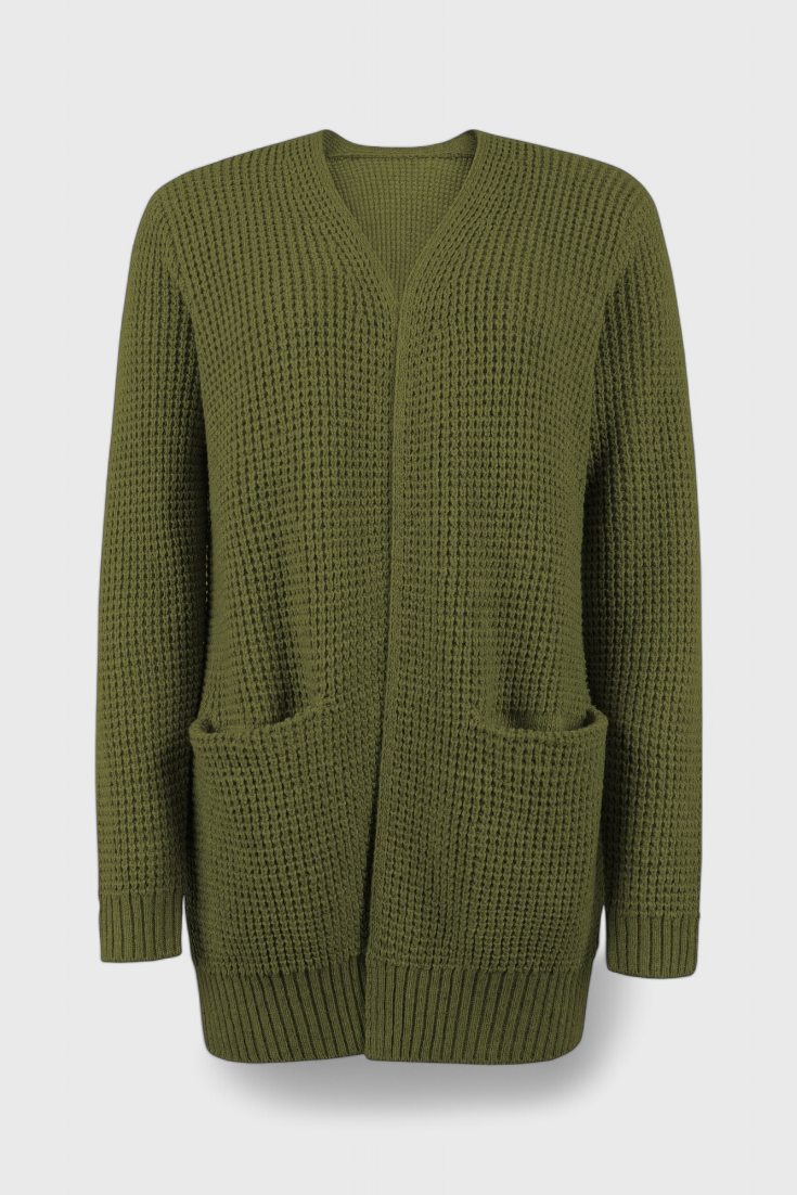 Inès | Cardigan Élégant de la Ligne Douce