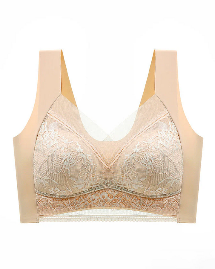 👙 Super Confortable Et Doux Soutien-Gorge Dentelle Pour Femmes Sans Armature