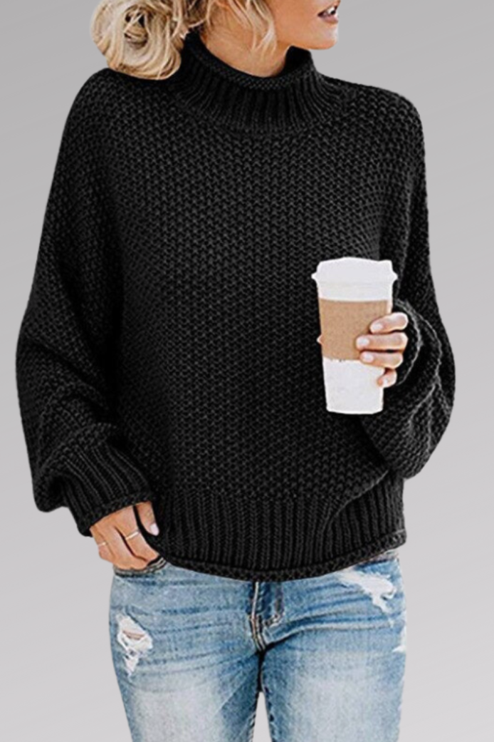 Capucine | Pull Tricot Épais à la Coupe Douce