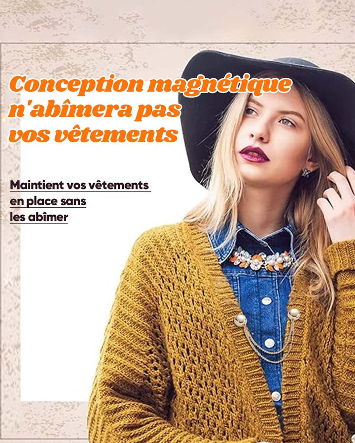 Pinces à vêtements magnétiques multifonctions