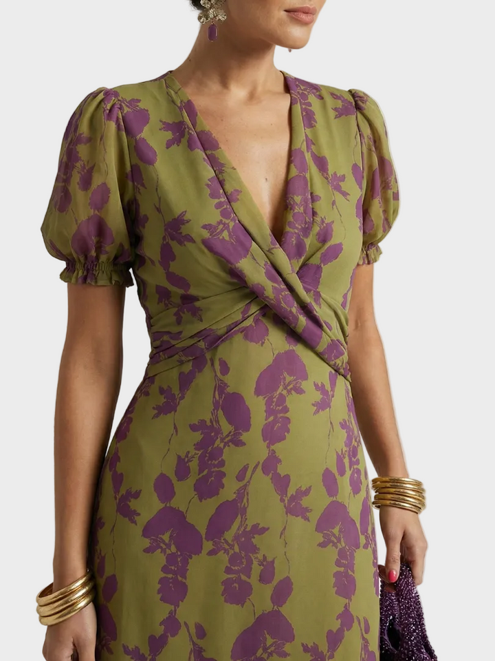 Chloé | Robe Midi Fleurie