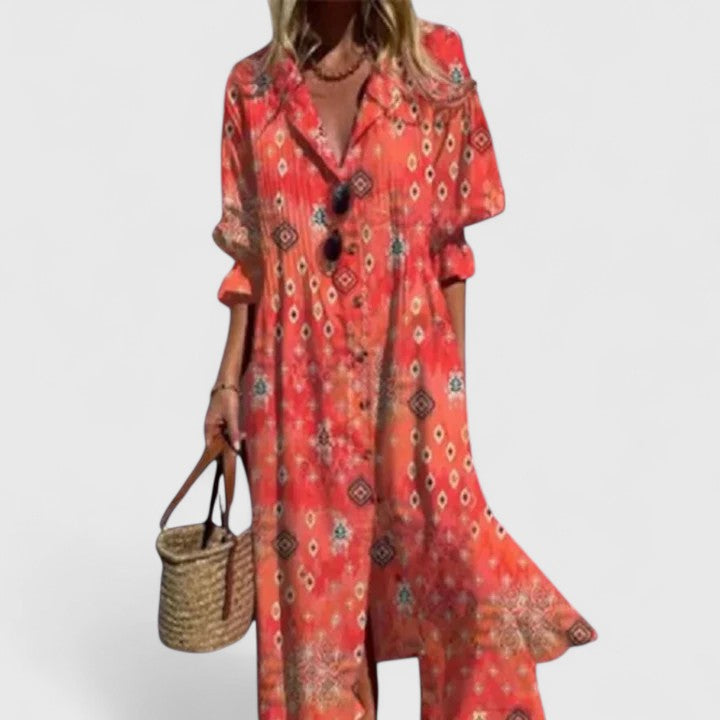 Capucine | Robe Bohème Élégante