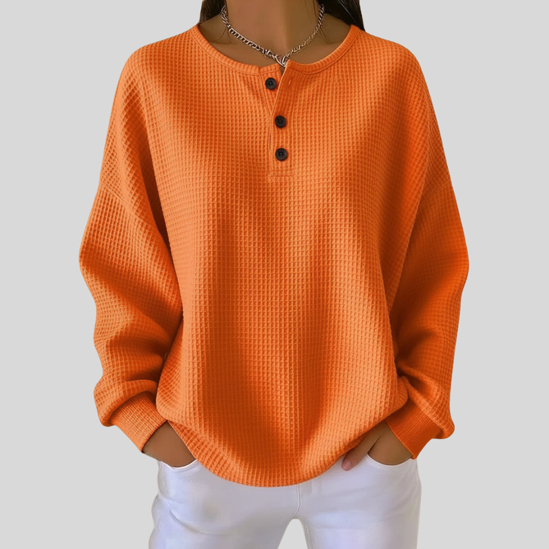 Camille | Top Henley Confortable