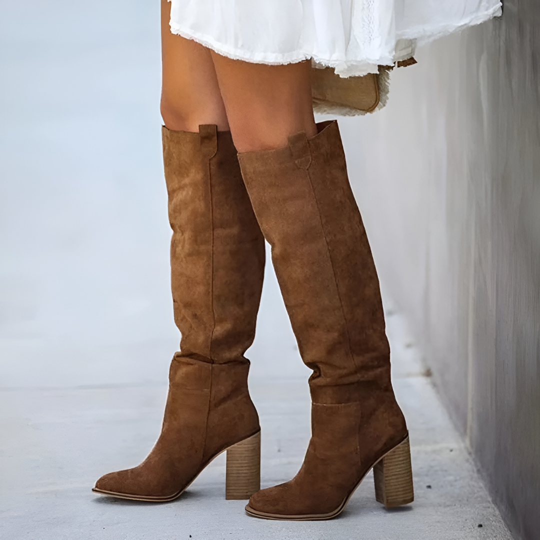 Ursuline | Bottes hauteur genou pour femme