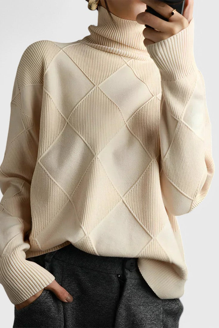 Chloé | Pull Doux à Col Roulé