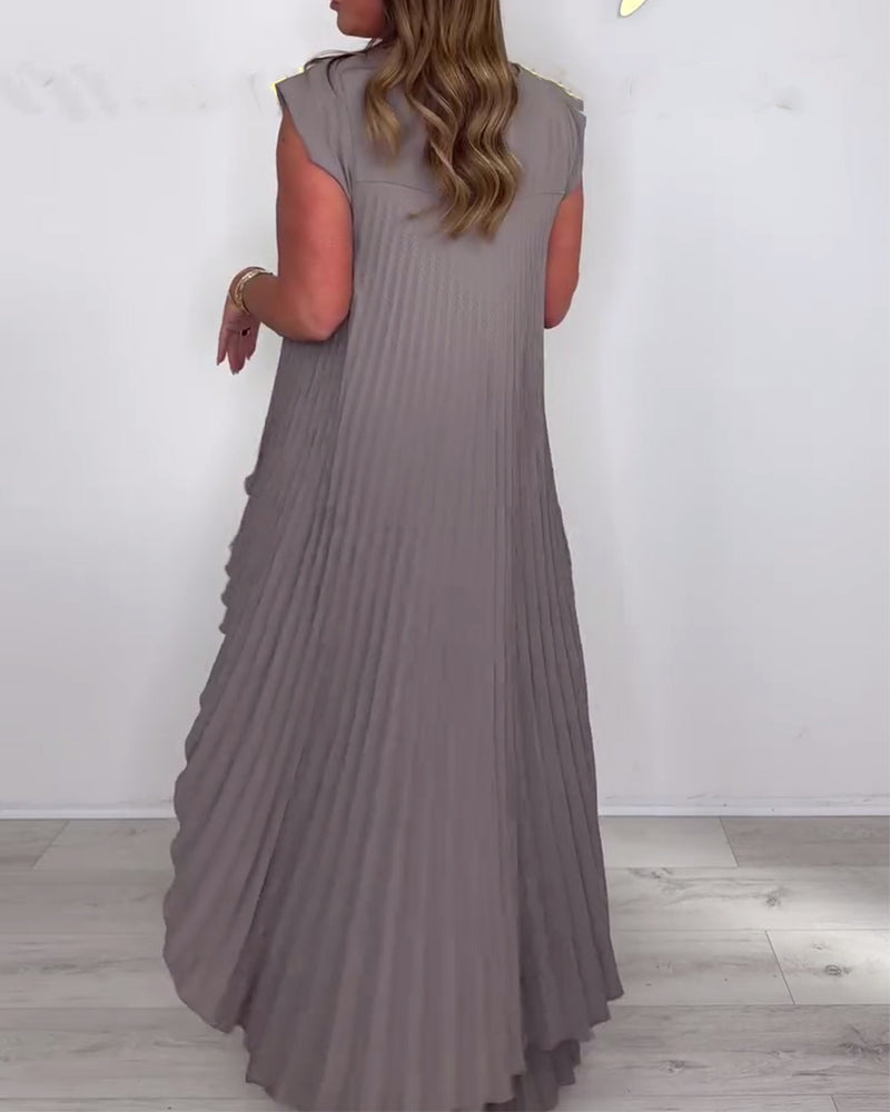 Costume Tendance Style Urbain Couleur Unie Deux Pièces
