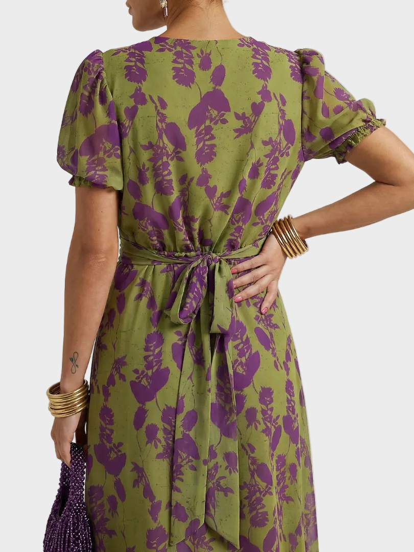 Chloé | Robe Midi Fleurie