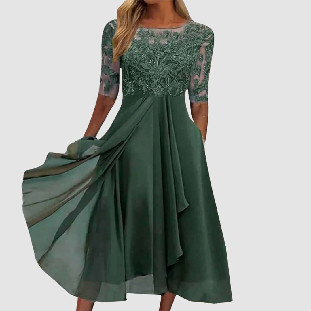 Margaux | Robe en dentelle élégante