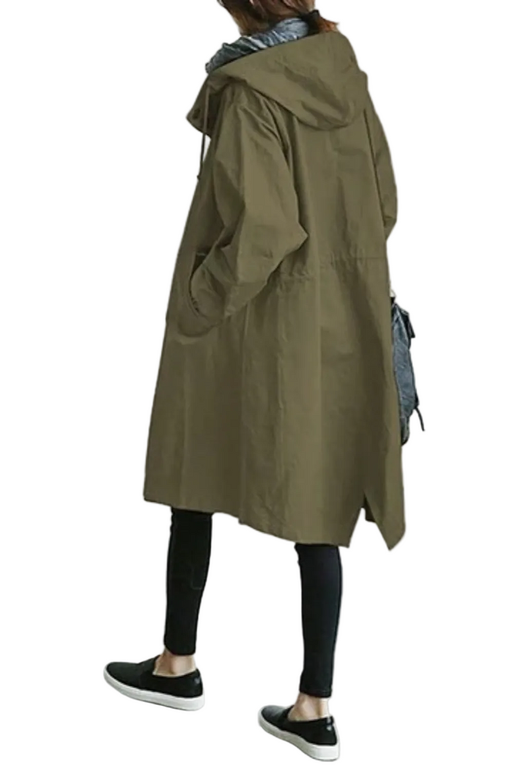 Sanne | Trench-coat Femme Coupe-Vent et Imperméable